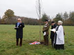 Ceremonial Planting of the WW1 Memorial Tree November 2018