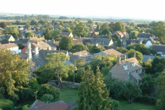 View of Shrivenham from the Church