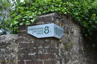 Shrivenham Circular Walk Sign