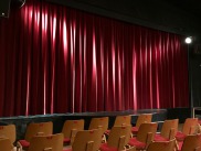 Theatre with Stage Curtains